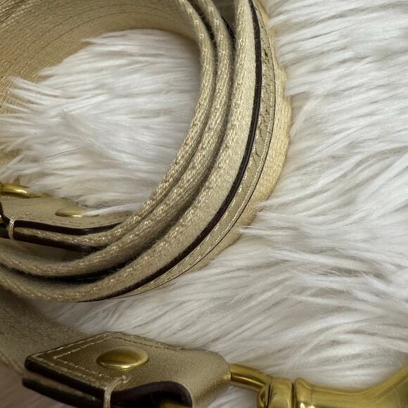COACH Gold Poppy Replacement Strap Shoulder Strap - Picture 3 of 5